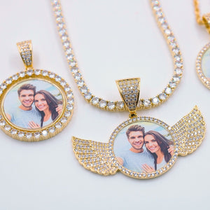 Personalized Photo Charm Hip Hop Pendant