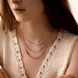 Personalized Morse Code Necklace With Name Or Hidden Message