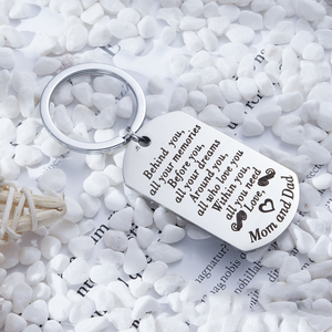 Key Chain - behind you all your memories