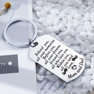 Key Chain - behind you all your memories