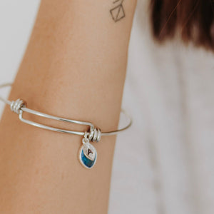 Mother's Day Gift-Family Tree Custom initials leaf birthstones bracelet