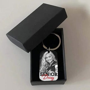 Personalized Graduation Keychain-You’re Braver Than You Believe Senior Keychain 2022