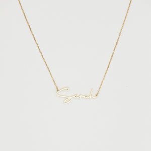 Custom Name Necklace Minimalist Name Necklace