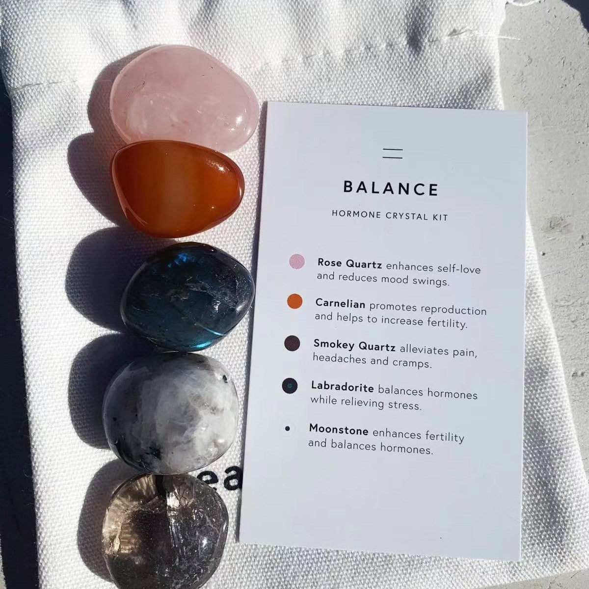 Natural crystal power stress relief crystal raw stone Rolling set stone