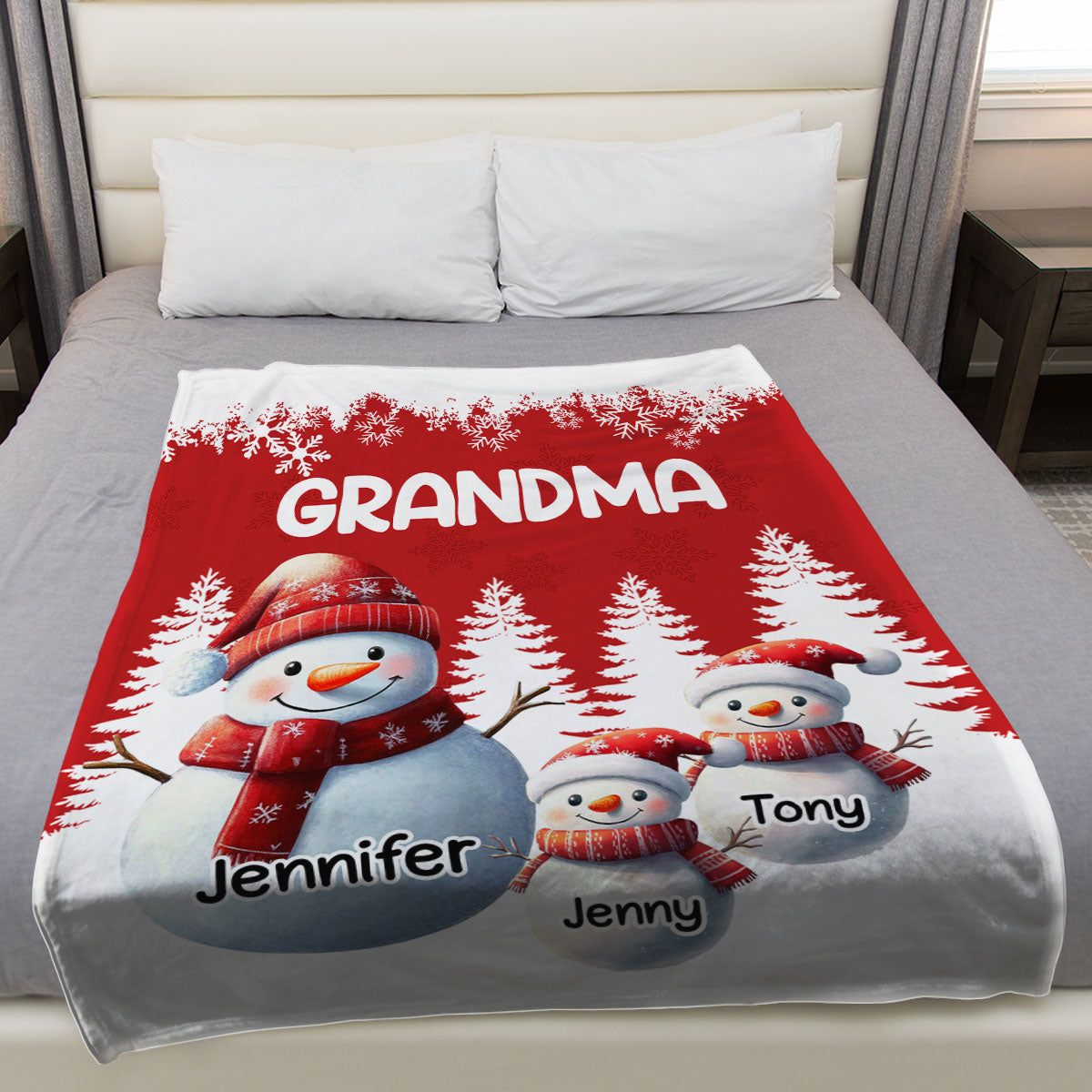 My Fav People Call Me - Personalized Custom Fleece Blanket