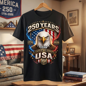 America 250th Anniversary Shirt - Personalized Gifts For Patriots