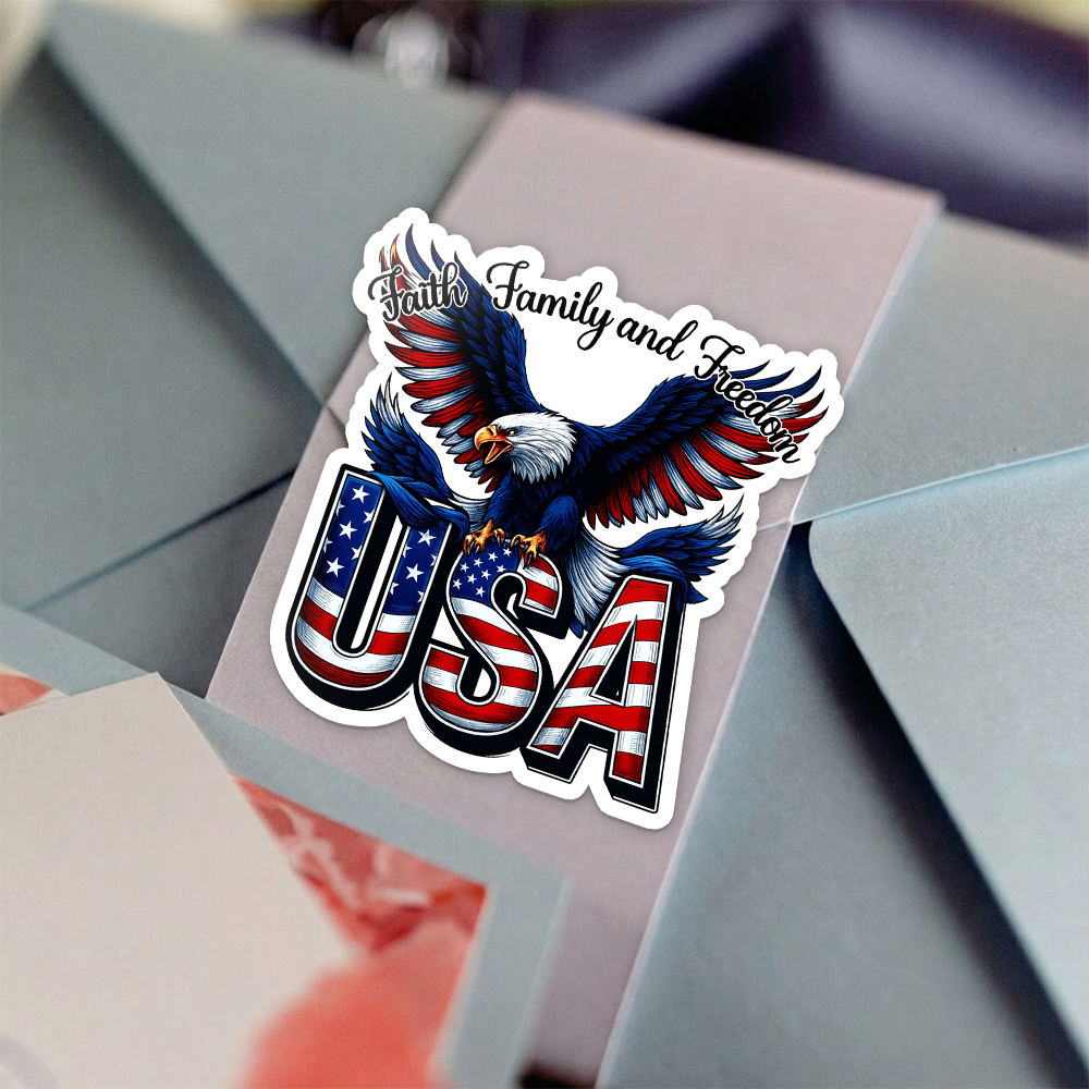Faith, Family & Freedom America 250th Decal Sticker