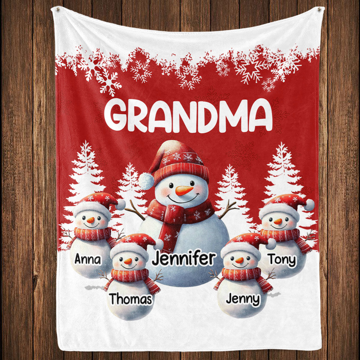 My Fav People Call Me - Personalized Custom Fleece Blanket
