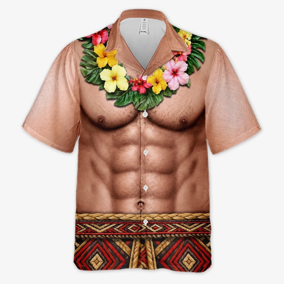 Funny Tropical Hawaiian Aloha Shirt - Personalized Summer Vacation And Travel Gifts For Men