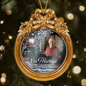 Memorial Gift I'm Always With You - Personalized Vintage Picture Frame