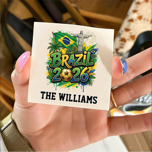 Personalized 2026 Soccer Country Tattoo – Waterproof Fan Tattoos For Match Day & Tailgates