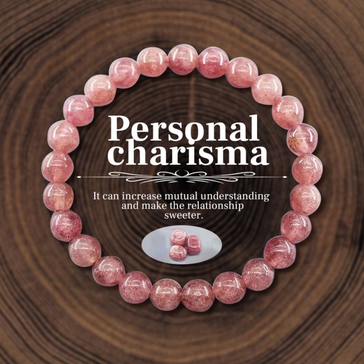 Fashion Natural Stone Beaded Bracelets Healing Stone Bracelet Energy Jewelry Gifts