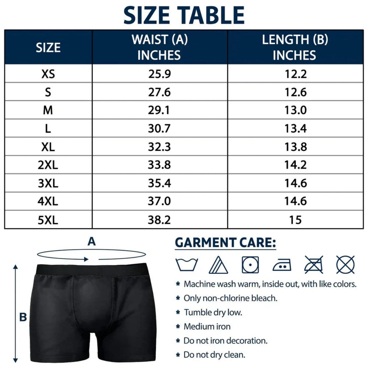 Declare Him Yours! Funny Photo Boxer Briefs - Personalized Custom Gift for Him