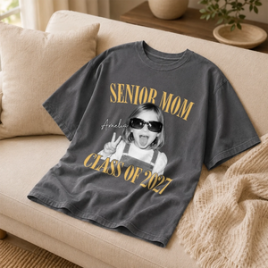 "The Next Chapter Begins" – Custom Photo Comfort T-Shirt | Personalized Graduation Gift For Him & Her