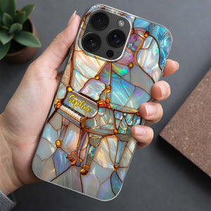 A Melody For The Soul Personalized Clear Phone Case for Musicians