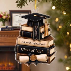 "A Meaningful Gift For The Journey Ahead" – Personalized Acrylic Ornament | Graduation Gift For Class Of 2027