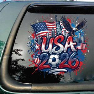 Personalized 2026 Soccer Country Decal | Perfect For Fan Events & Tailgates