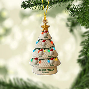 The Golf Father - Personalized Golf Acrylic Ornament
