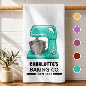 Personalized "Baking Co." Kitchen Towel – Gift For Bakers & Baking Lovers