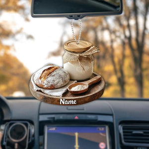 Personalized Christmas Ornament – Sourdough Starter Design | A Thoughtful Baking Gift For Bakers And Kitchen Enthusiasts
