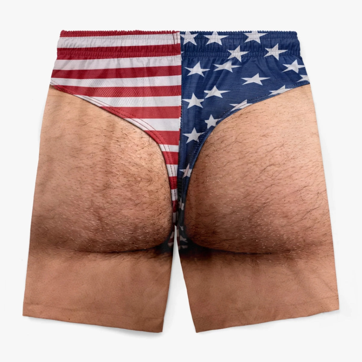 Personalized "Freedom And Chill" Patriotic Swim Trunks – Summer Gift For Men