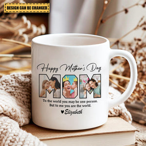 Personalized Photo Happy Mother's Day To Mom Mug