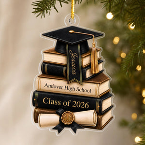 "A Meaningful Gift For The Journey Ahead" – Personalized Acrylic Ornament | Graduation Gift For Class Of 2027