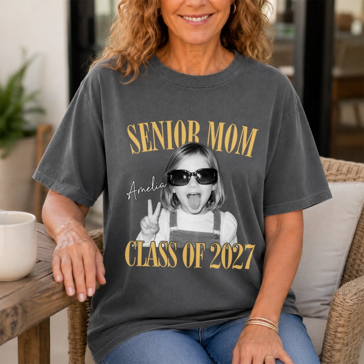 "The Next Chapter Begins" – Custom Photo Comfort T-Shirt | Personalized Graduation Gift For Him & Her