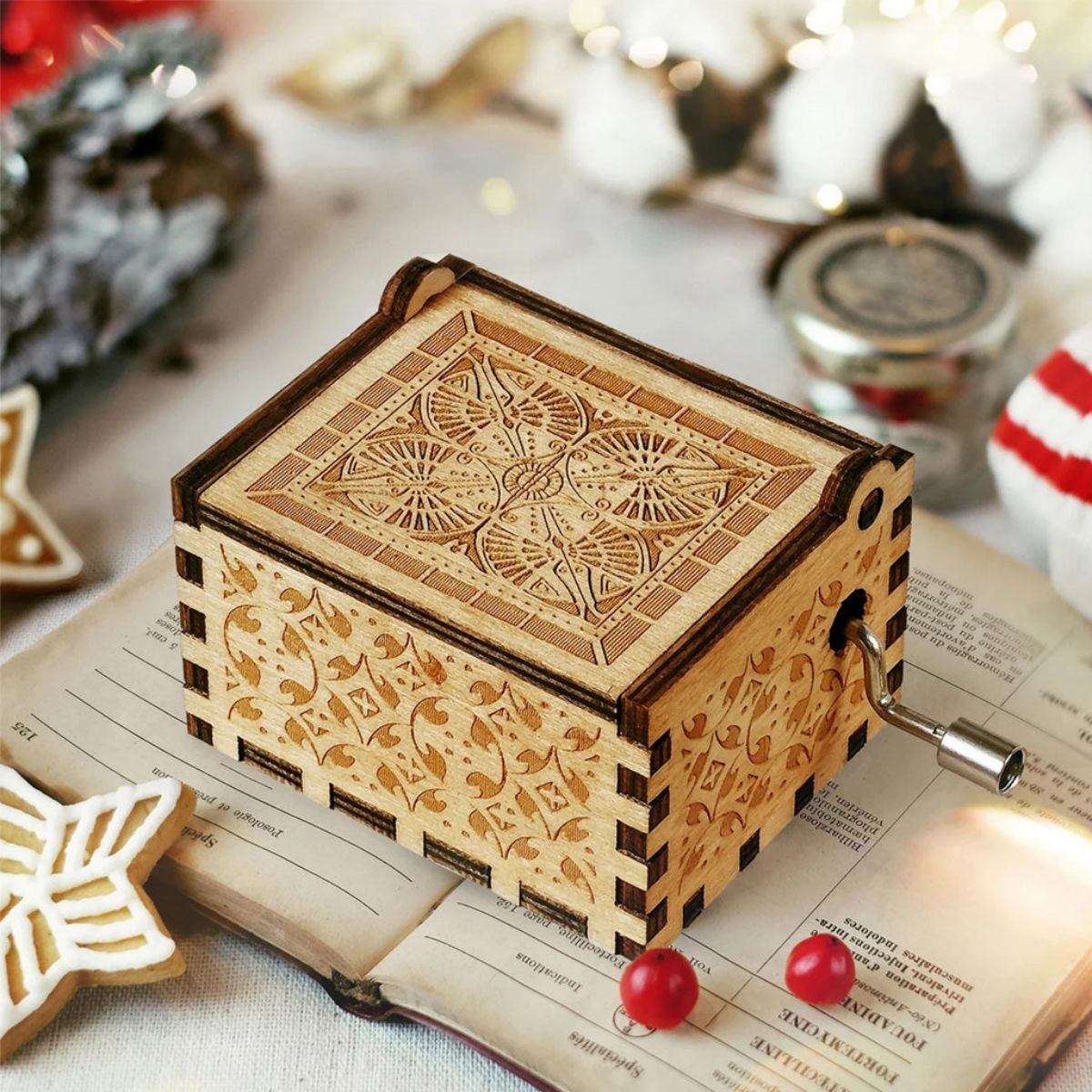 My Love For You Is Forever - Personalized Hand Crank Music Box