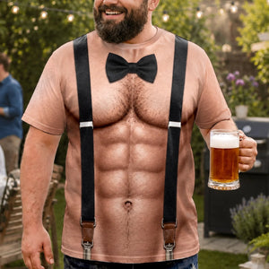 Birthday Gift For Men – Personalized "Body Under Construction" Funny Custom T-Shirt