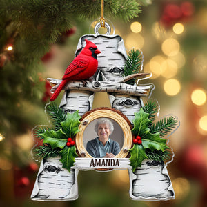 When Cardinals Appear, Angels Are Near - Personalized Acrylic Ornament