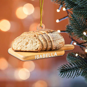 Sourdough Bread Ornament– Personalized Baking Gift For Christmas Tree Decor | Gifts For Bakers & Baking Lovers