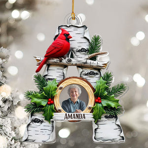 When Cardinals Appear, Angels Are Near - Personalized Acrylic Ornament