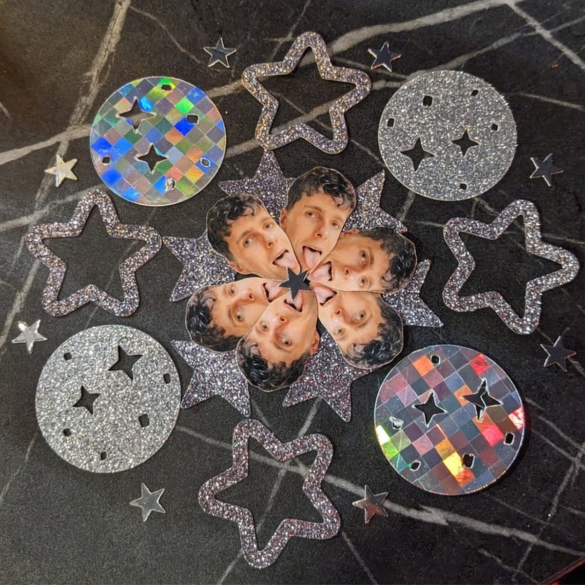 Personalised Face Confetti-Perfect Party Accessory Hen Party, Stag Parties, Birthdays and Anniversaries