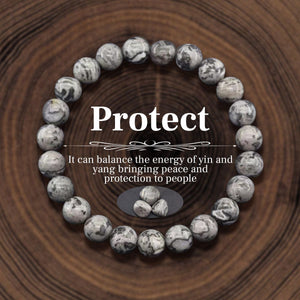 Fashion Natural Stone Beaded Bracelets Healing Stone Bracelet Energy Jewelry Gifts