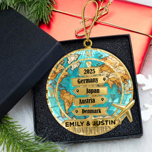 Sea Glass Destination Of All Year - Personalized Custom Shape Ornament