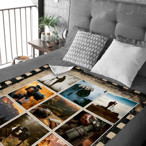 Personalized Photographer Blanket – Custom Photography Portfolio Blanket | Gift For Photographers
