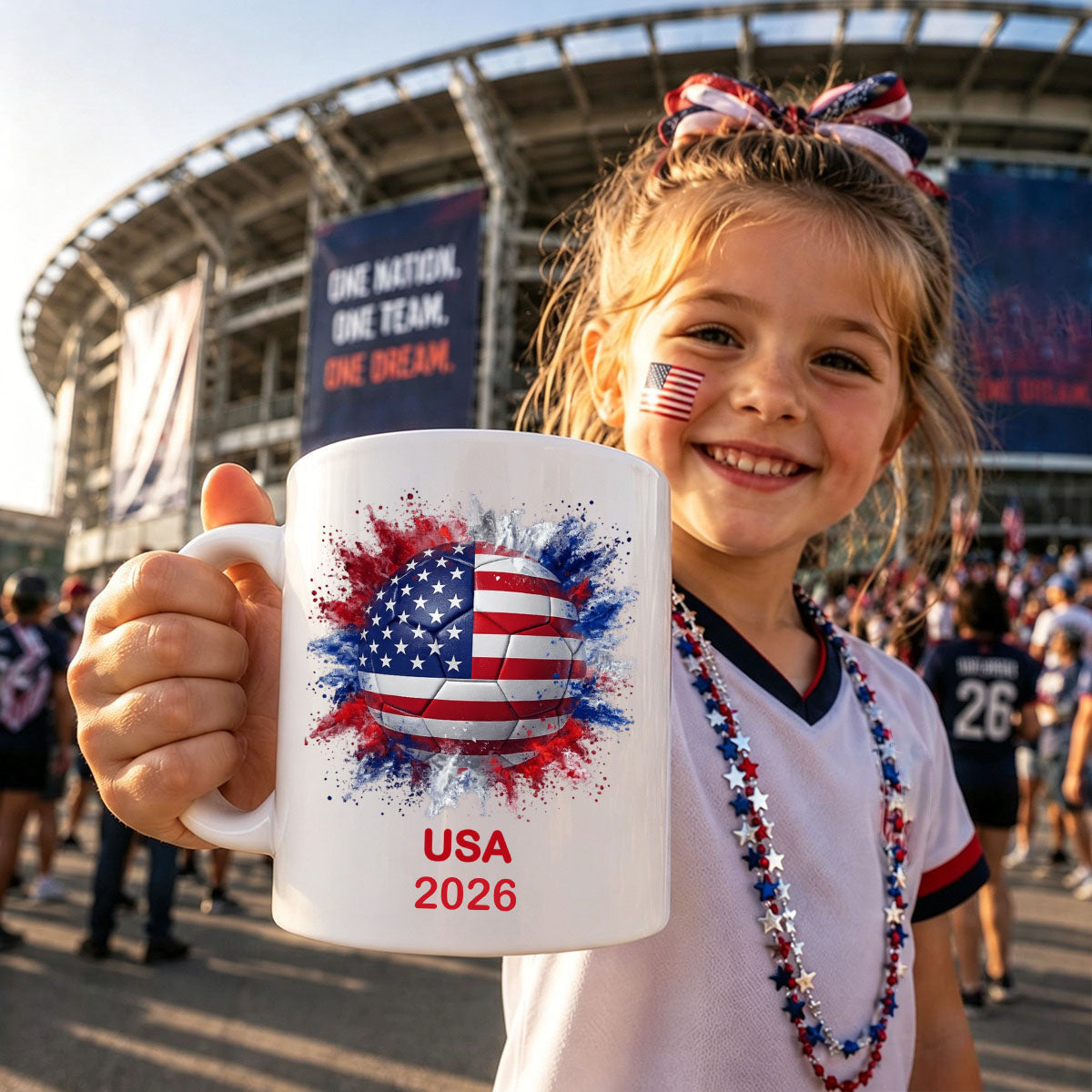 Personalized 2026 Soccer Country MUG