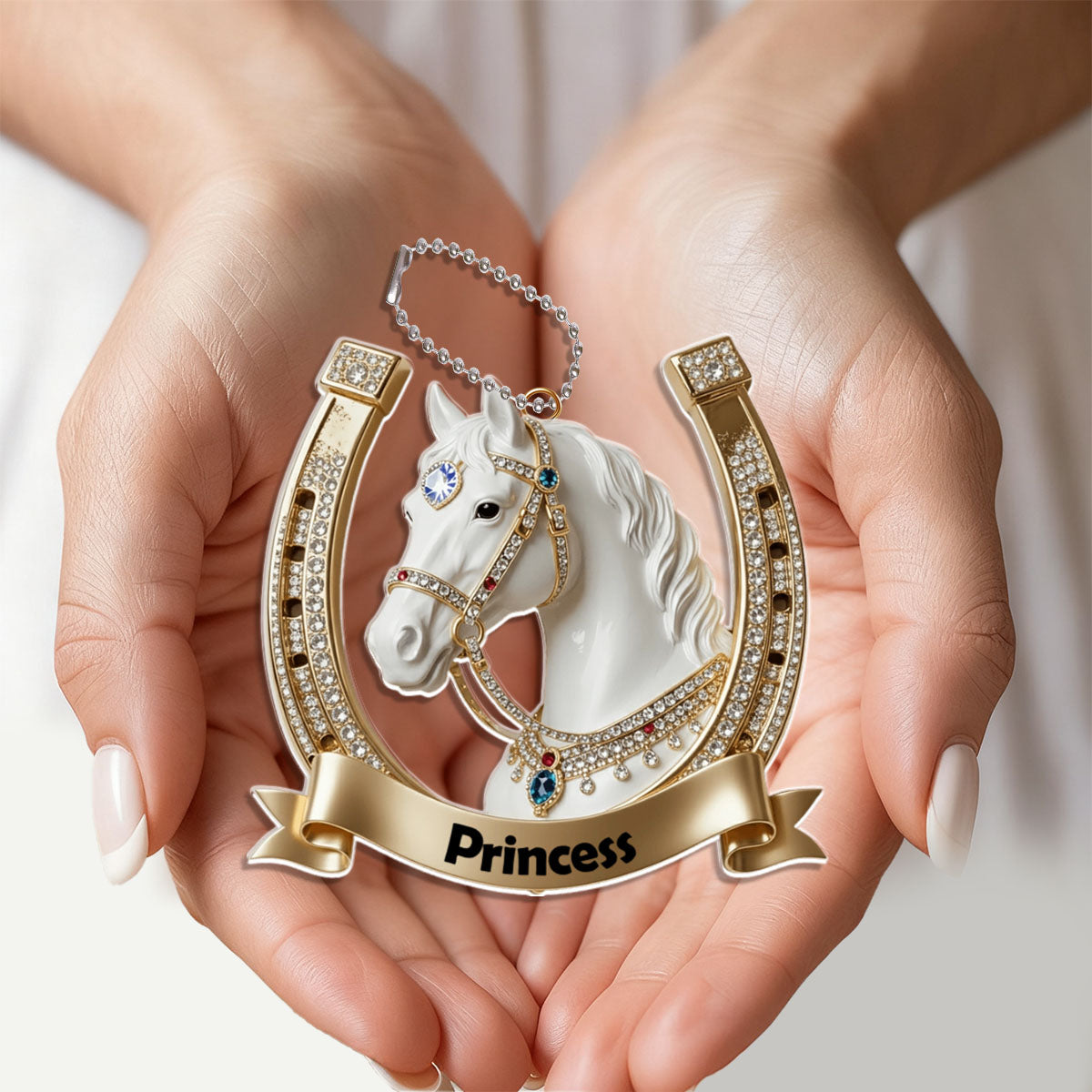Personalized Horse  Acrylic Ornament Gift For Horse Lover