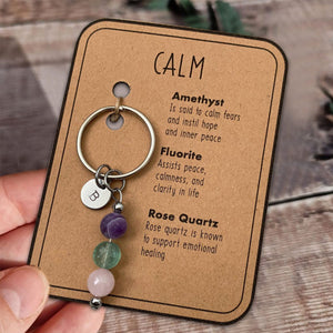 Personalized Crystal Keyring Gift For New Beginnings