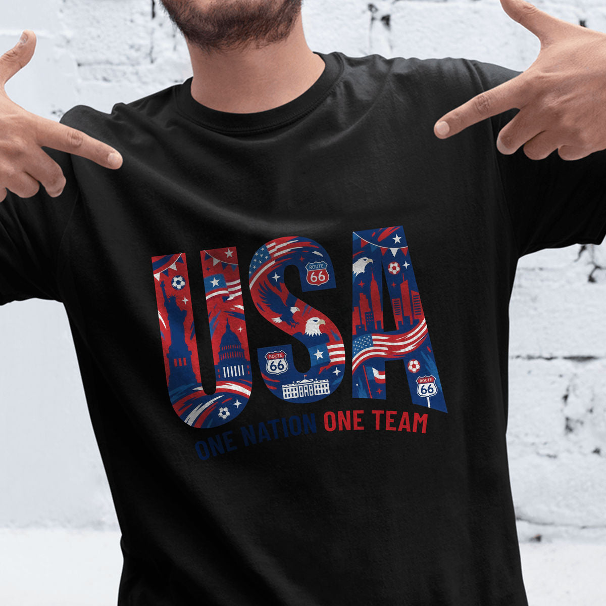 World Cup 2026 Fan Gift – Personalized Shirt With National Soccer Teams & Countries