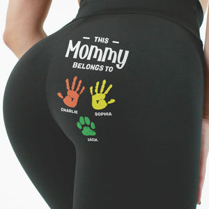 This Mommy Belongs To - Personalized Leggings