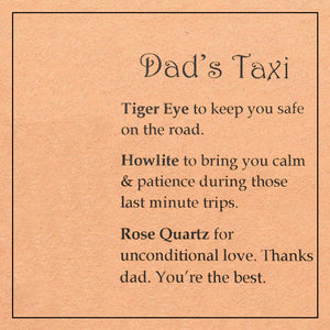 DADS TAXI crystal keyring. funny novelty gift for dad,driving test,Fathers day