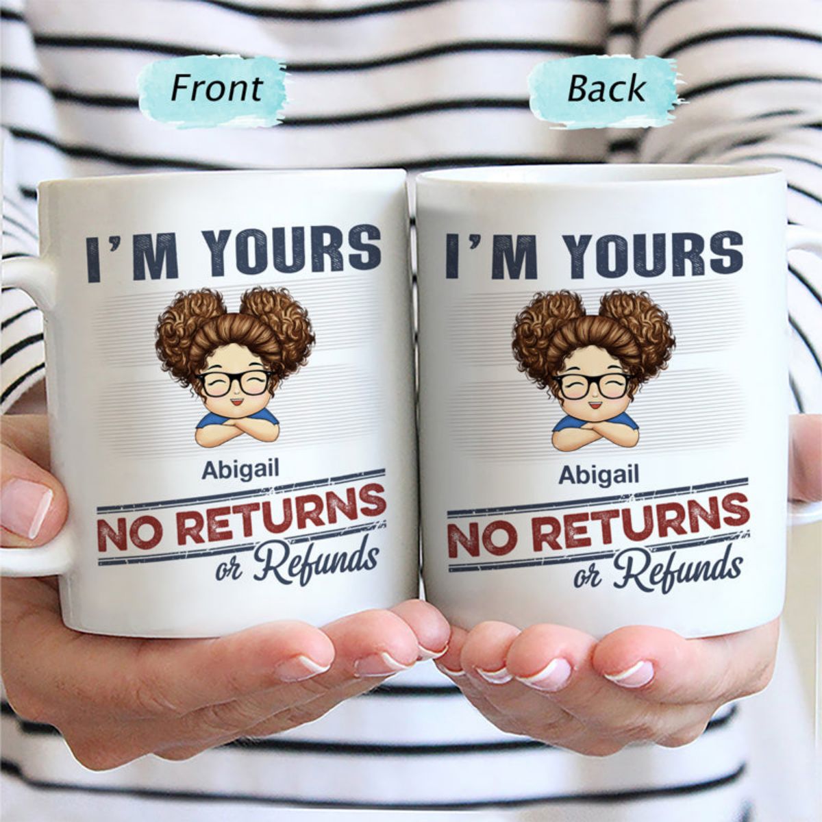 Personalized Grandkids Meme Mug - Custom Funny Family Gift for Parents & Grandparents