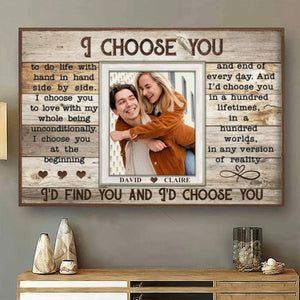 When I Say I Love You More - Personalized Couple Canvas Prints