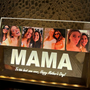 To The Best Mom Ever, Happy Mother's Day! Personalized Acrylic Photos Plaque