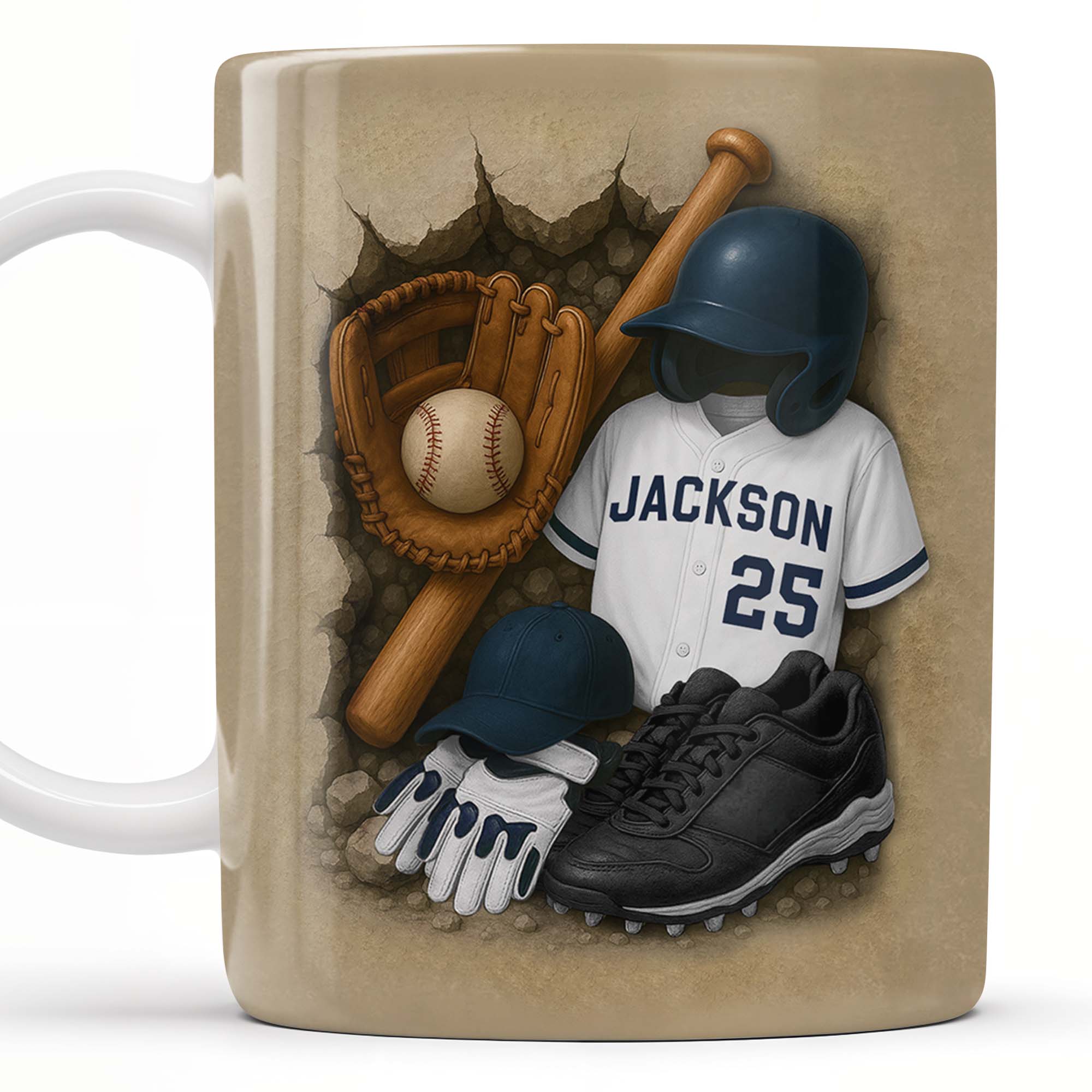Celebrate Your Favorite Baseball Moments, Baseball and Sports Gear, Personalized Custom Coffee Mug