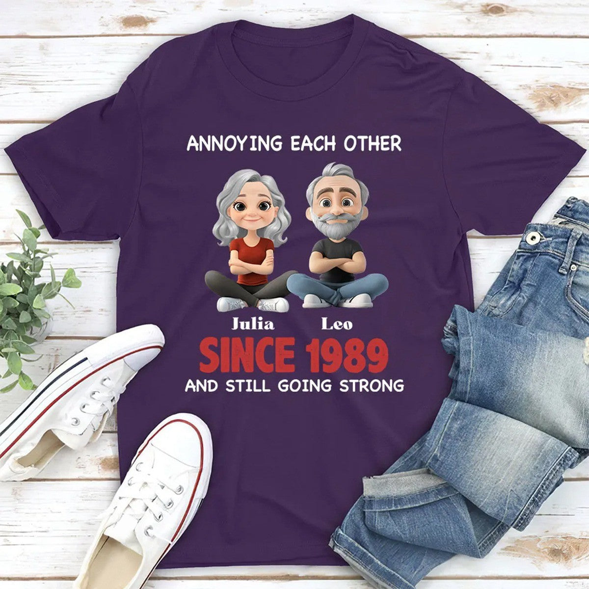 Together Forever - Personalized Custom Shirt - Perfect Gifts For Beloved Ones