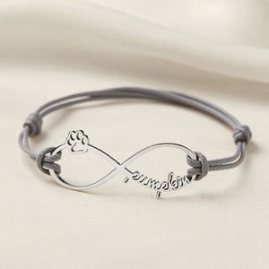 Personalized Pet Memorial Bracelet Pet Loss Gift