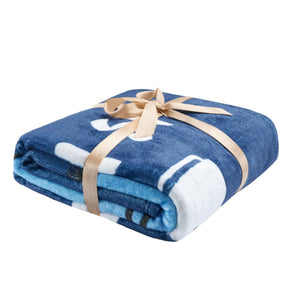 Dad Is Not Sleeping, Personalized Custom Blanket, Funny Dad Blanket Gifts for Husband